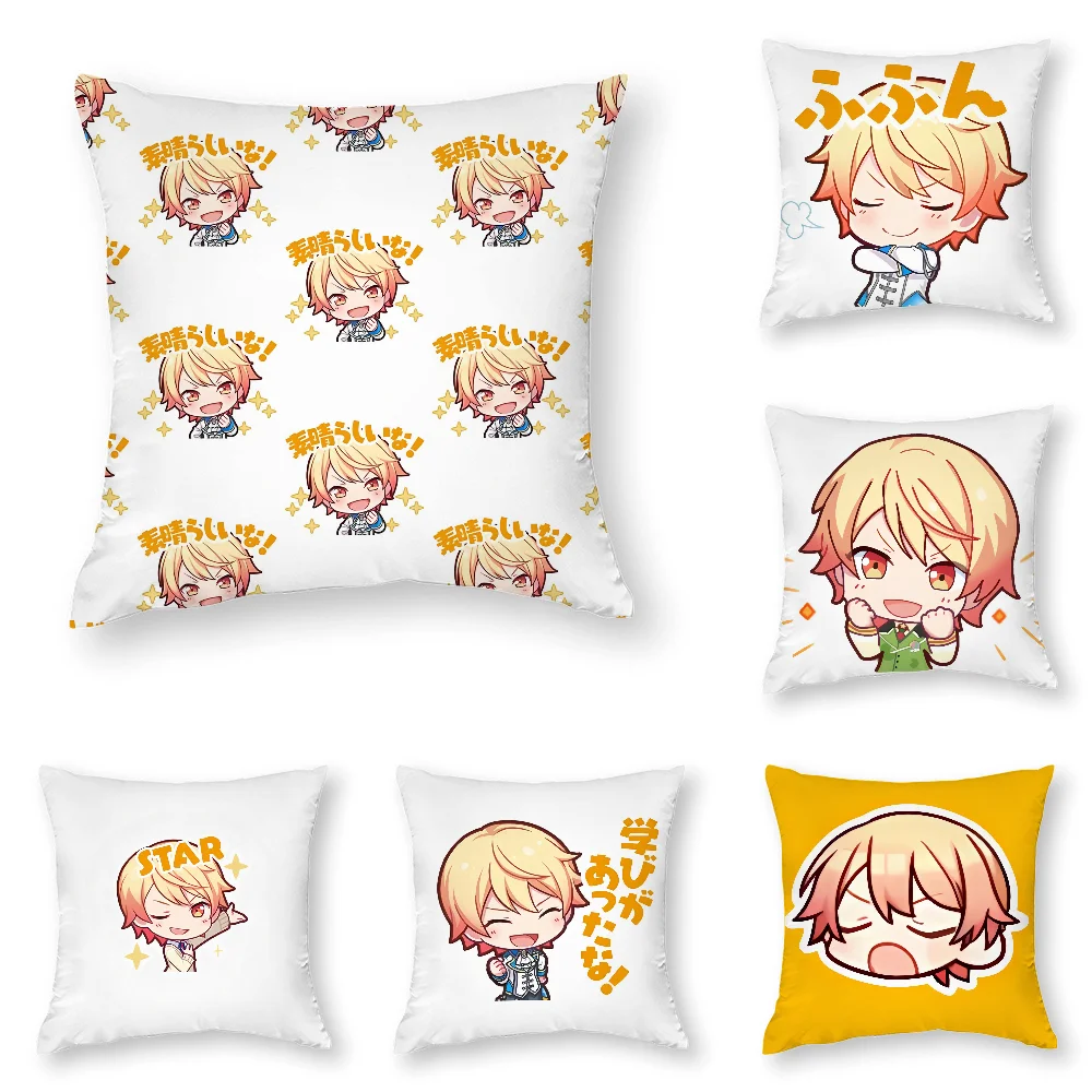 T-Tsukasa T-Tenma Pillow Case 3D Print Polyester Fiber 40*40 cm Home Sofa Throw Pillow Cover Decoration Festival Gift