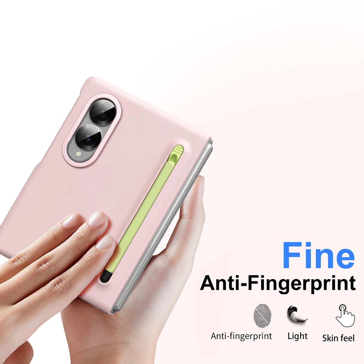 For Samsung Galaxy Z Fold 8Wide Case Built-in Tempered Glass Front Foldable Phone Cover Metal Camera Lens Protection with S Pen