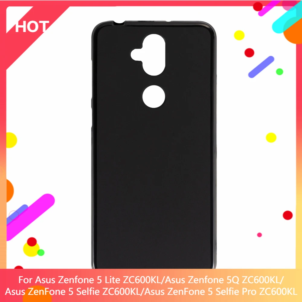 Zenfone 5 Lite ZC600KL Case Matte Soft Silicone TPU Back Cover For Asus Zenfone 5Q ZC600KL 5 Selfie Pro ZC600KL Phone Case