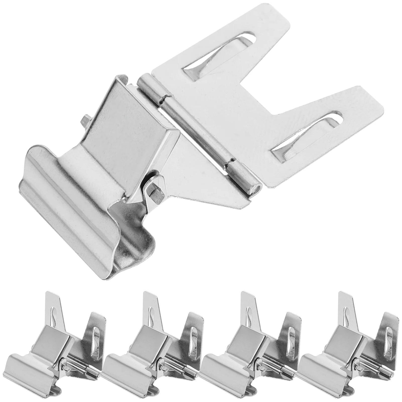 5 Pcs Price Tag Clip Label Ticket Display Holder Clamp Store Clips Promotional Clamps Metal Sign Music