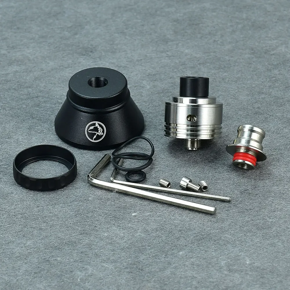 Wolfcoolvape Hellfire Saber RDA - MTL/DL Style 22mm Rebuildable Dripping Atomizer with BF Pin