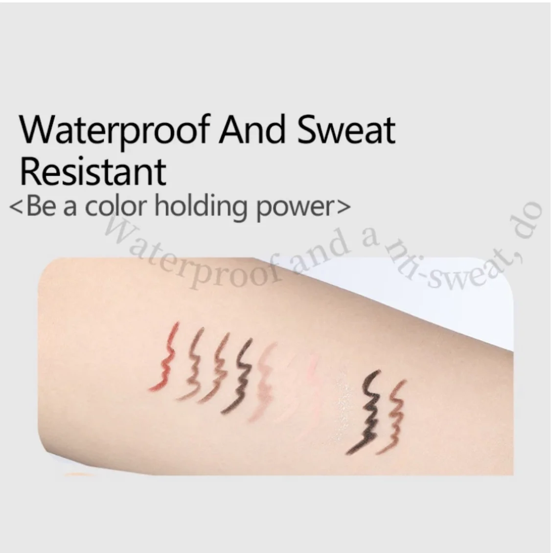 VEECCI Eyeliner Pencil Not Easy to Smudge Waterproof Eyeliner 10 Colors Eye Makeup Cosmetics
