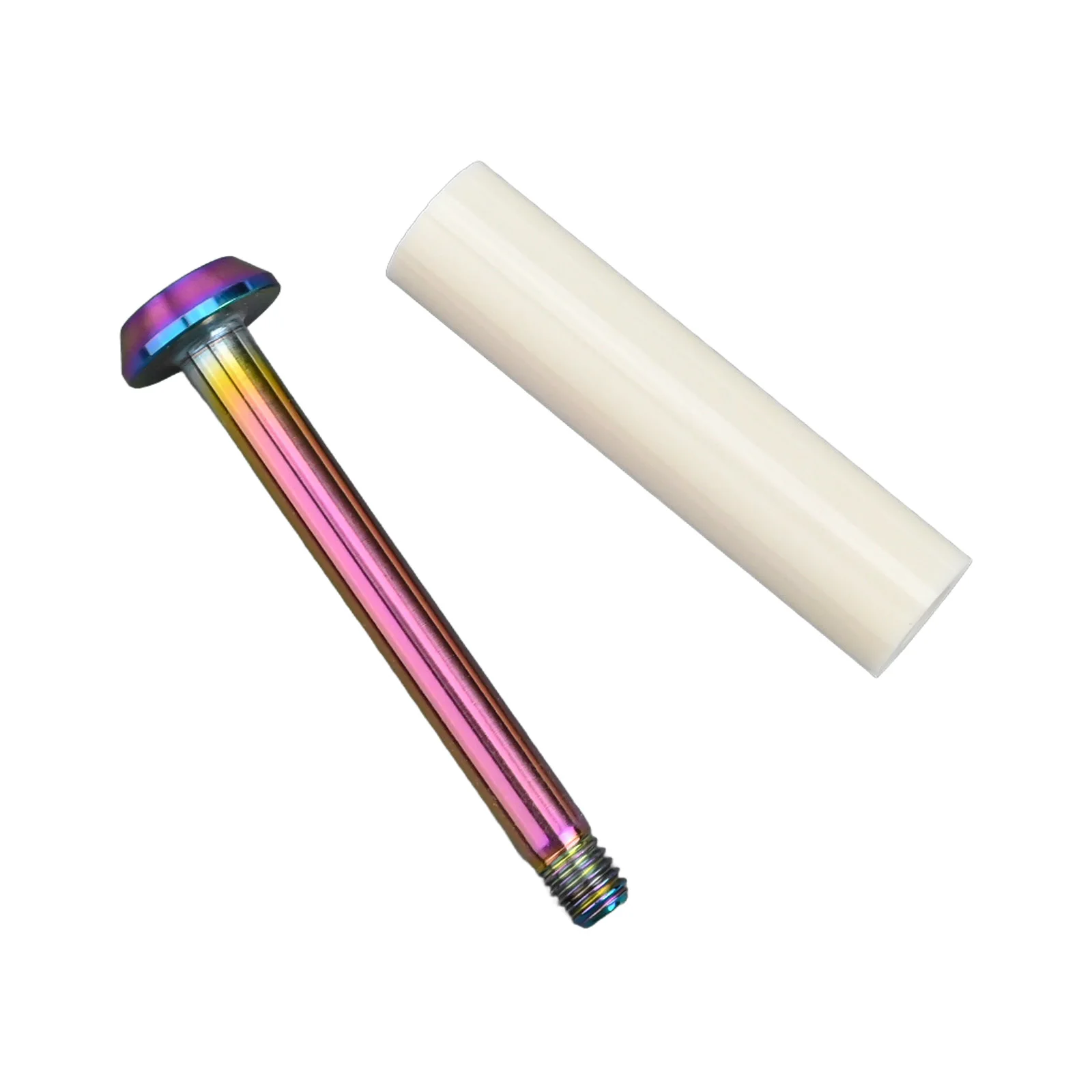 

Обслуживание велосипеда Разноцветный винт из титанового сплава, болт шкива для езды на велосипеде, титановая фарфоровая втулка, плавный движущийся механизм