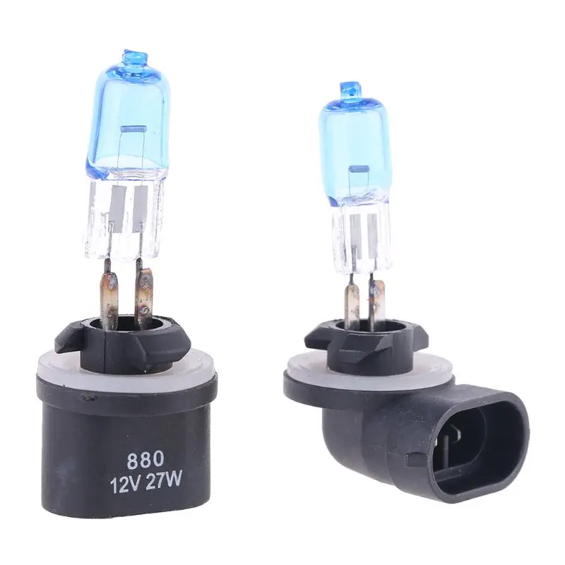 Car Truck Headlight Fog Lamp Bulb 880/881 12V 27W LED Bulb 5W Bright Halogen Bulb Easy Installation LED Bulb