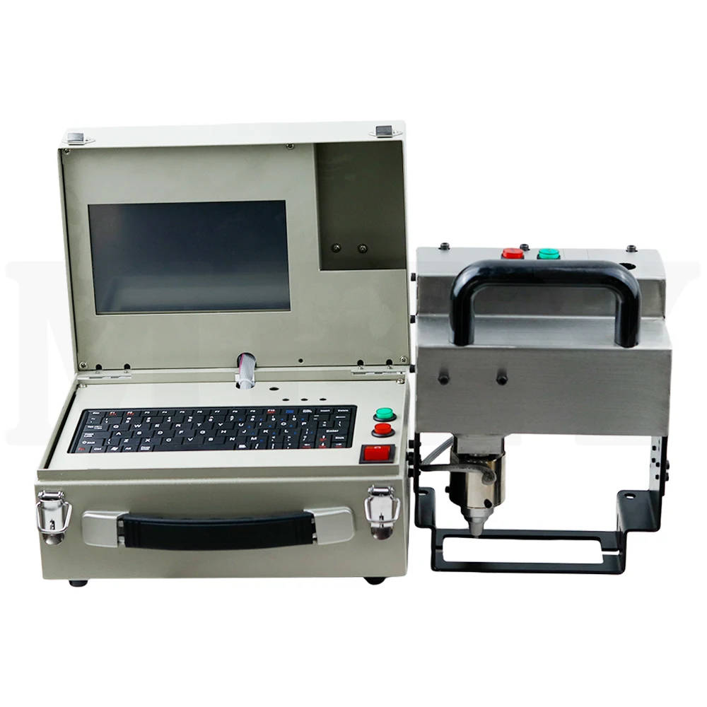 80*30mm Marking Machine Metal Work Deep engraving cheap price chassis marking machine vehicle chassis number engraving machine