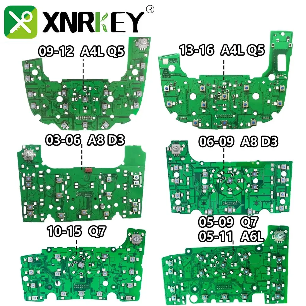 XNRKEY MMI Multimedia Interface Control Panel Circuit Board LHD For Audi A6 Quattro C6 S6 Q7 A4 Q5 A8 A8L S8