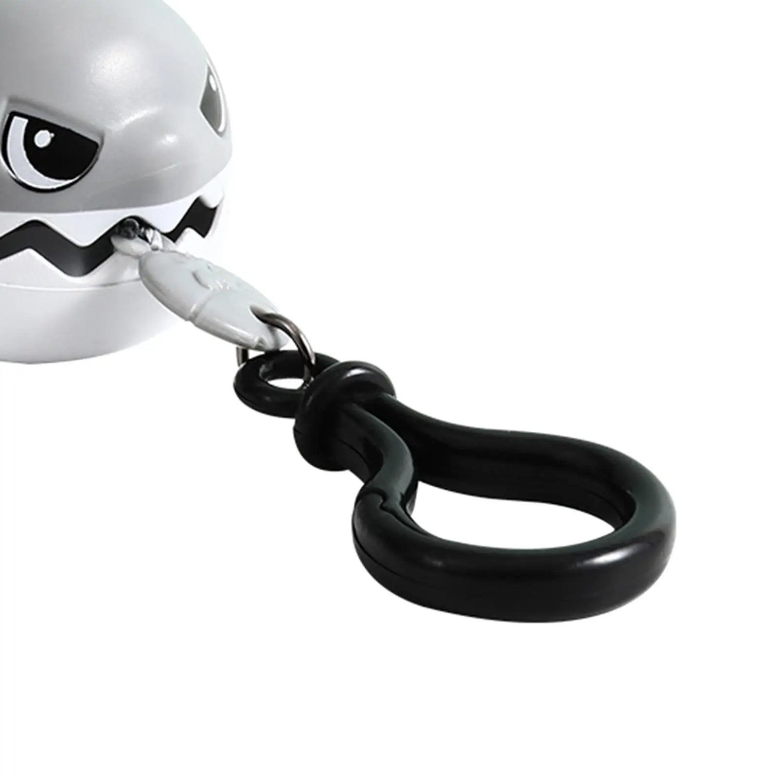 Creatieve haai cartoon tas sleutelhanger plastic sleutelhanger dier charme pluche mini sleutelhanger voor portemonnee