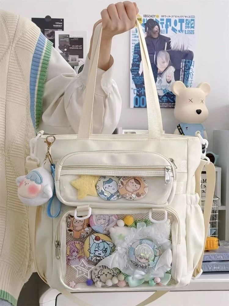 حقيبة يد يابانية شفافة من نوع - مراجعة Anime Tote Bag وسعره