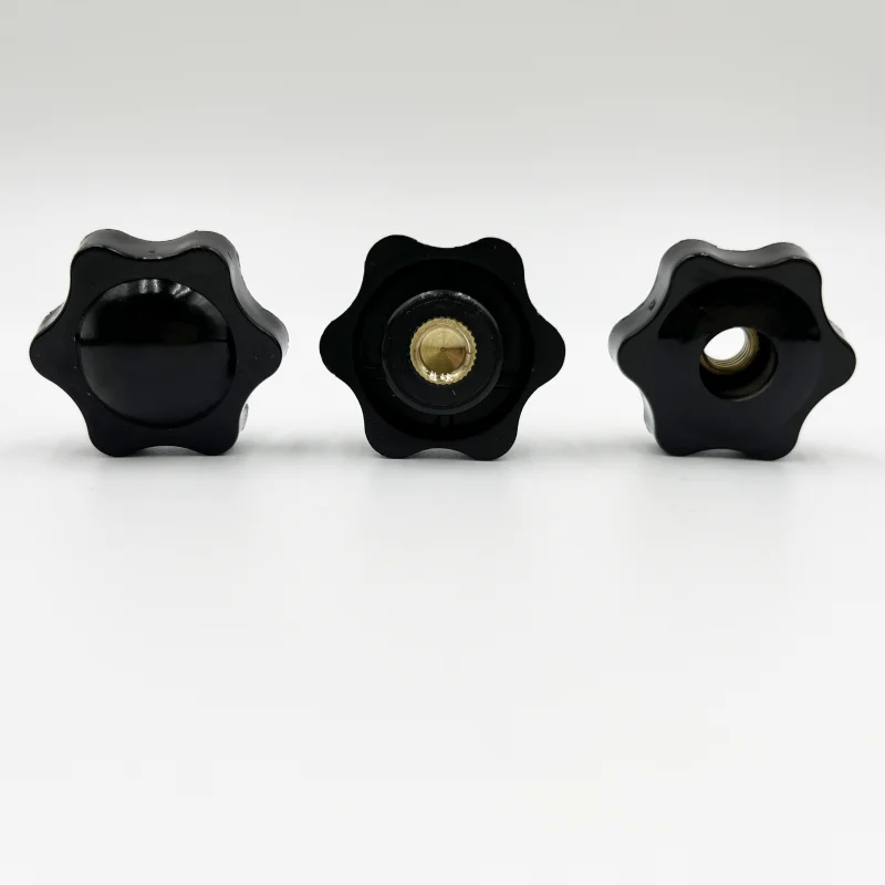 Festziehen Sie Mutter, Pflaume, handfest, Muttern, Griffgewinde, Stern, mechanisch, schwarz, Rändelmuttern, Klemmknopf, manuelle Muttern, M4, M5, M6, M8, M10, M12 – Detail 7