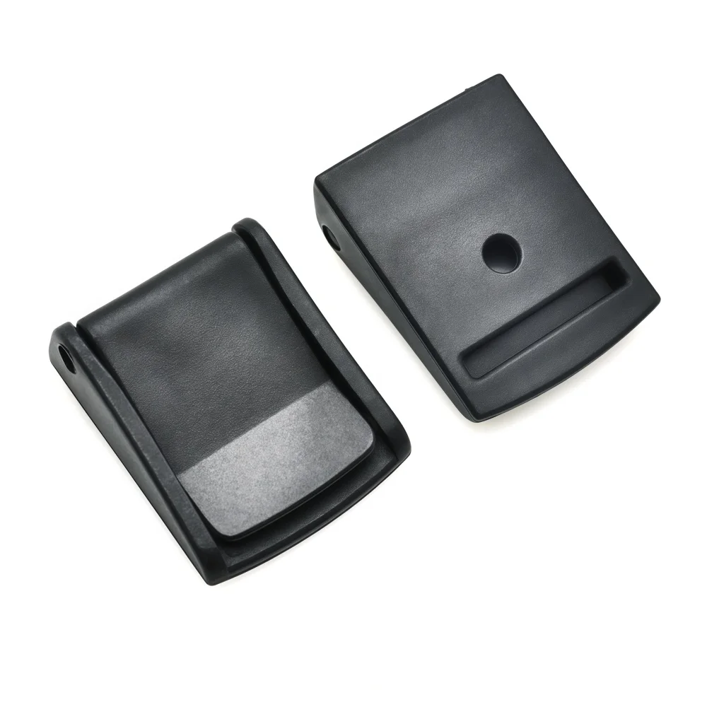 5-50 Stück/Packung Klemmschnallen aus Kunststoff, schwarz, Knebelverschluss für Rucksackgurte, Gurtband, 5/8 Zoll, 3/4 Zoll, 1 Zoll, 1-1/4 Zoll, 1-1/2 Zoll, 2 Zoll – Detail 3