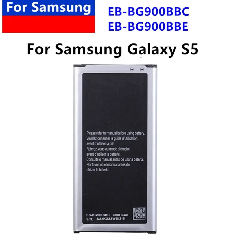 

Для SAMSUNG EB-BG900BBE EB-BG900BBU аккумулятор 2800 мАч для Samsung Galaxy s5 S5 900 G900F/S/I G900H 9008 В 9006 В 9008 Вт без NFC