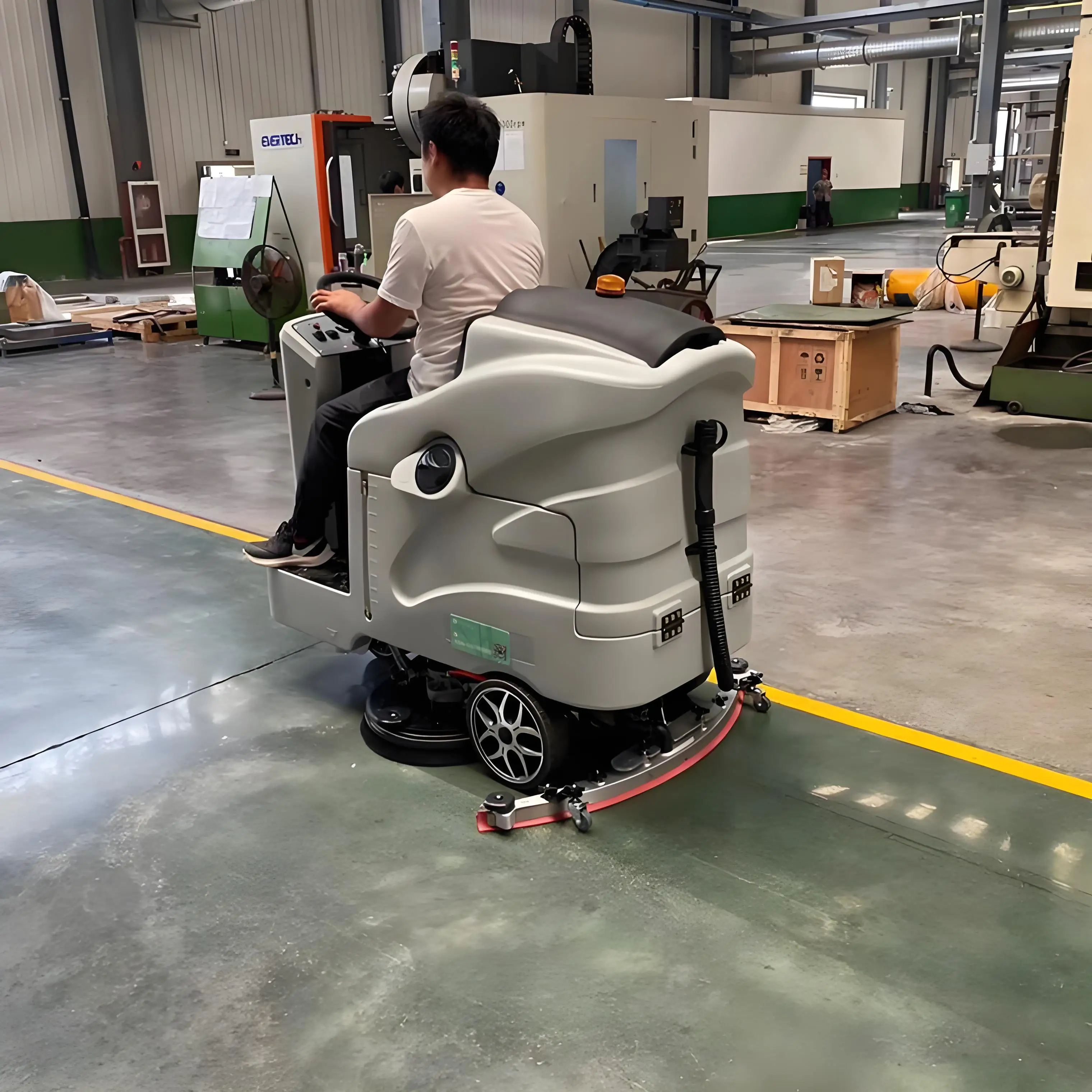 Bestselling electric floor cleaning machine, efficient production of industrial and commercial machinery