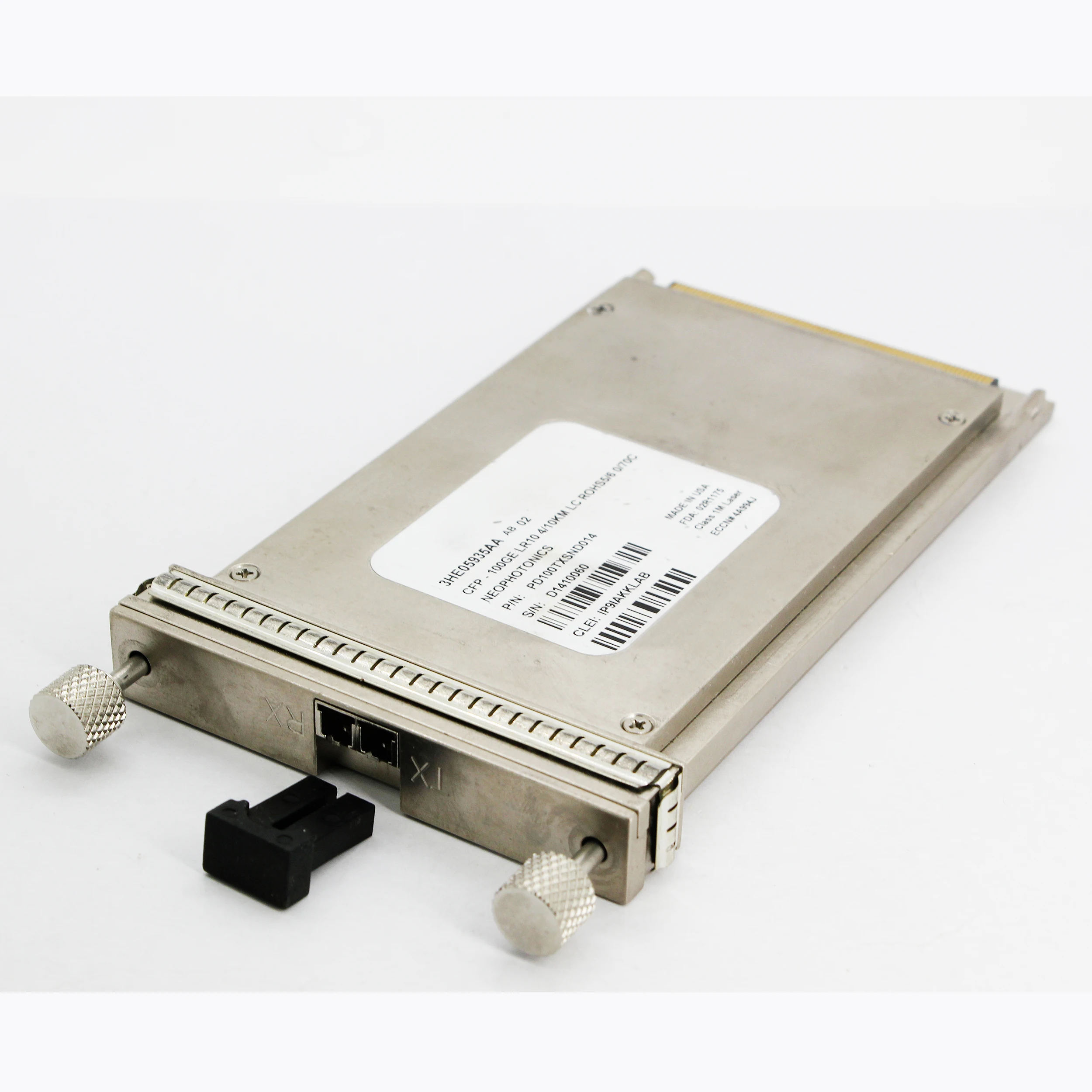 Genuine For Alcatel-Lucent 3HE05935AA AB 02 IP9IAKKLAB CFP - 100GE LR10 4/10km LC 90% new preowned Transceiver Optical Module