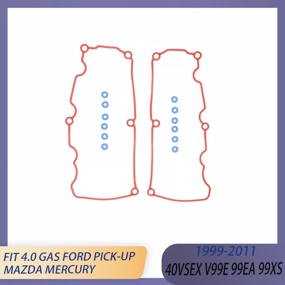 أجزاء المحرك صمام طوقا مجموعة 4.0 L الغاز 99-11 T40VSEX V99E 99EA 99XS لفورد البيك اب رينجر كورير اكسبلورر مازدا ميركوري #2