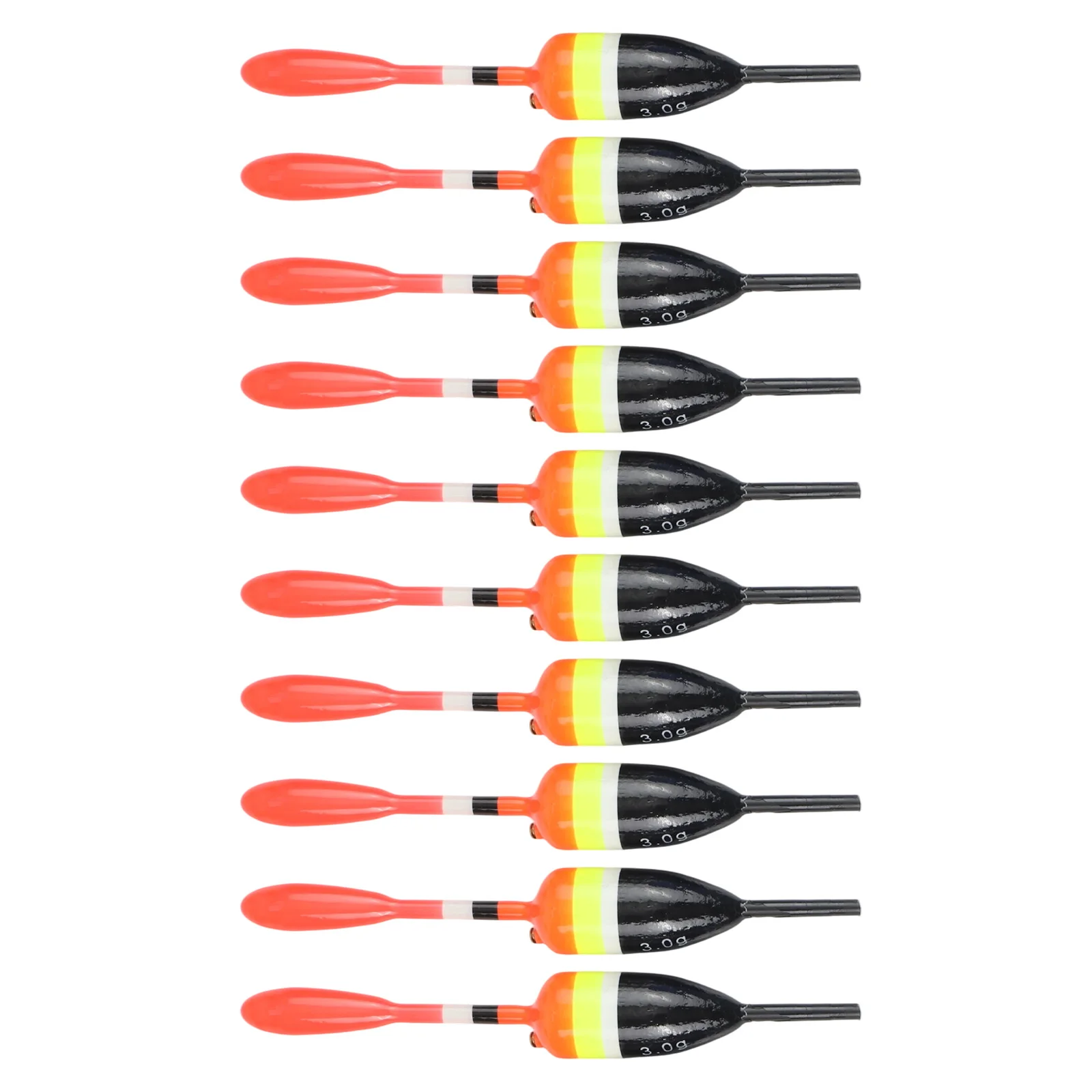 

10pcs Fishing Floats for Long Distance Fishing and Lightweight Sensitive Slip Float Ideal for Hooking Fish with Ease