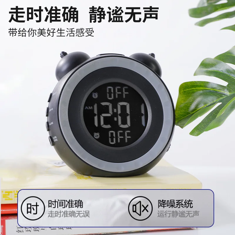 Vibrating Alarm Clock for Heavy Sleepers Auto Set Bed Shaker Alarm Clock Under Pillow for Hearing Impaired Heavy Sleepers Adults