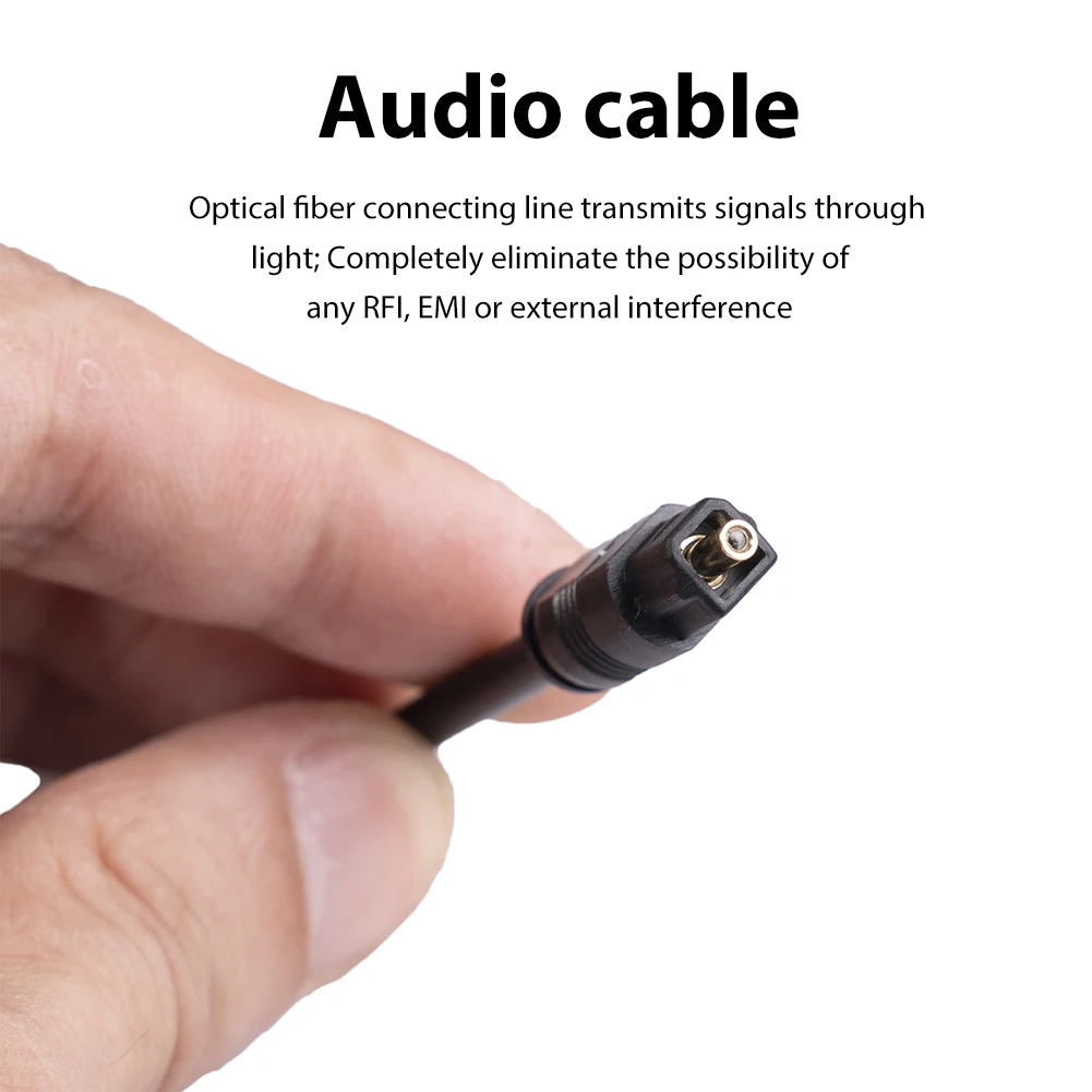 0.5 متر-3 متر الرقمية البصرية كابل الصوت Toslink ذكر إلى ذكر SPDIF MD DVD مطلية بالذهب الألياف الحبل للتلفزيون مشغل أقراص مضغوطة PS3 Xbox