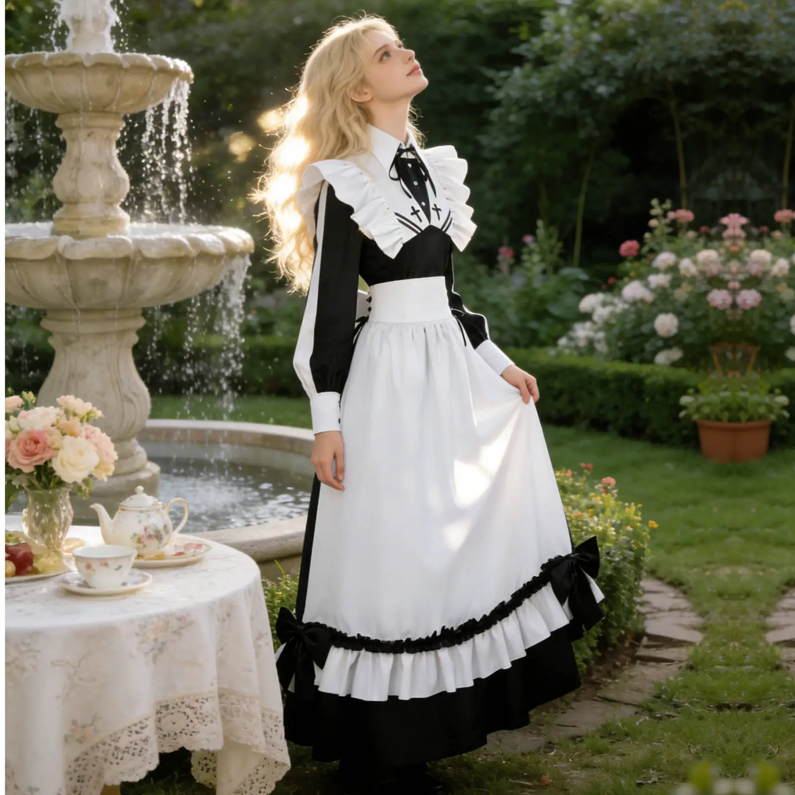 

Костюм для косплея Yurei Maid из аниме Dead Game, двухмерный косплей-костюм для мужчин, превращающий их в женщин.