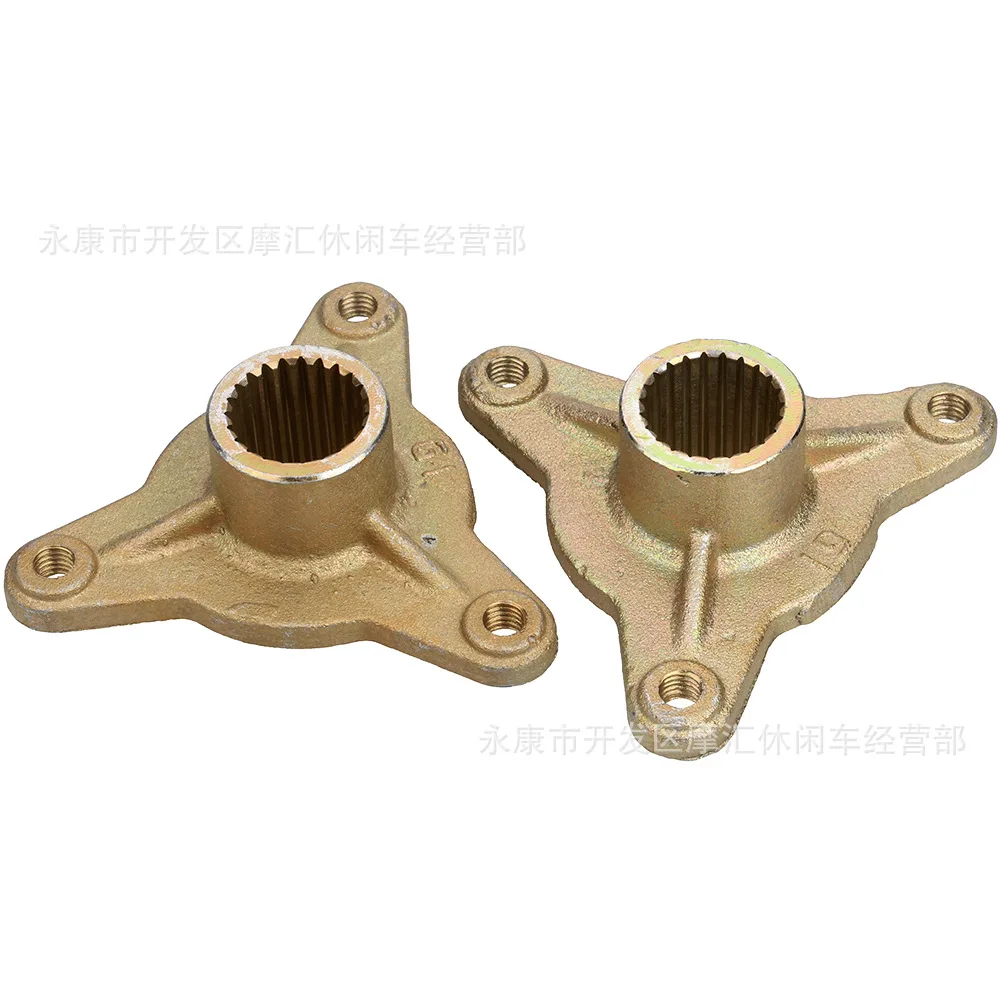 A Pair of ATV Beach Bikes, Four-wheel Go Karts, 50-110CC Wheel Hub, 23 Tooth Flange Hole Spacing 78MM, Wheel Core, 3 Holes