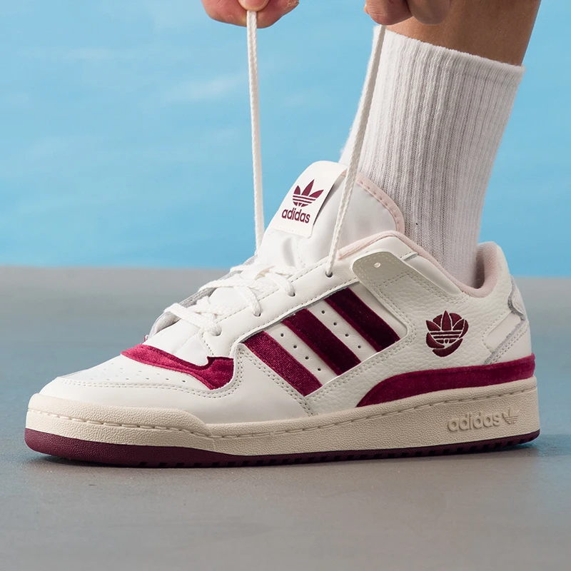

Adidas Originals Forum Low Unisex Sports Shoes, Trendy Sneakers, Wear-Resistant Low-Top Casual Shoes Kj6982