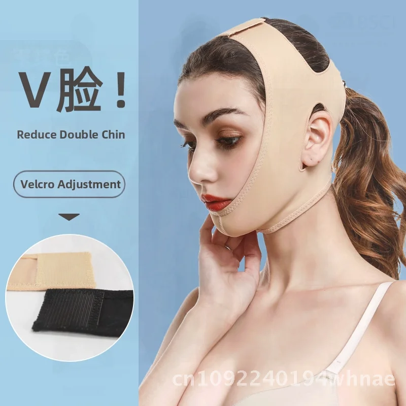 Masque facial Slim V Lifting Masque facial pliable à double menton - Dispositif de beauté multifonctionnel pour le minceur du visage et