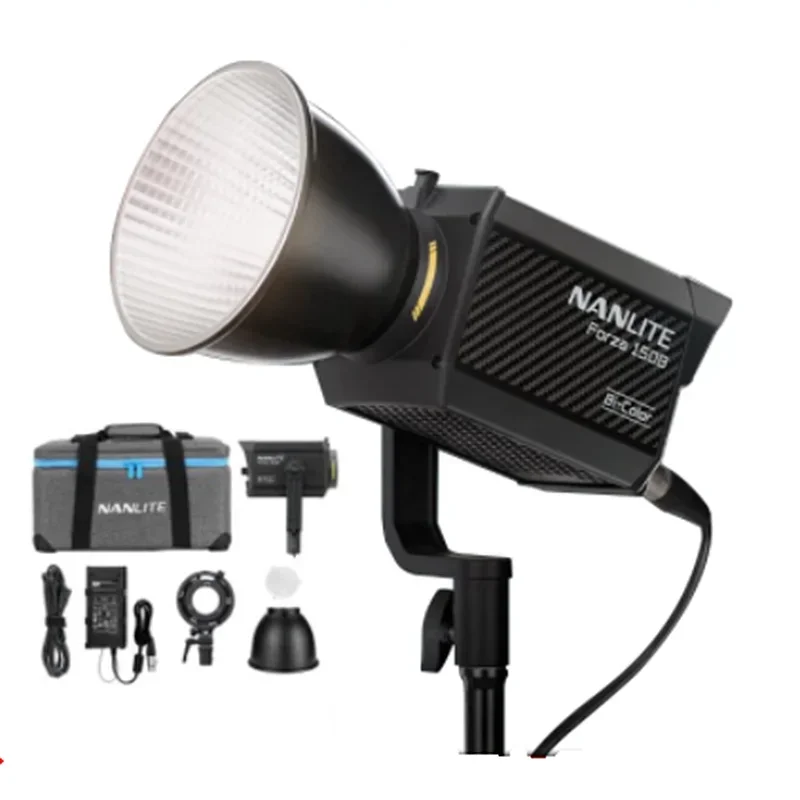 Nanguang Nanlite Forza 150B Photographic Strobe Lighting 150W 2700-6500K Bi-color Professional Studio Flash Continuous Light