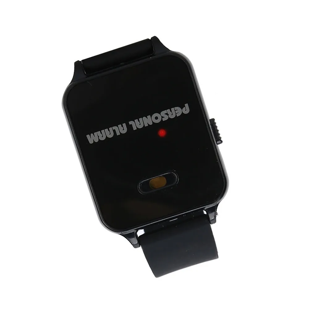 Durable Portable Wristband Alarm with Flashing Light Sound Alarm Personal Alarm Self Defense Alarm for Kid Women