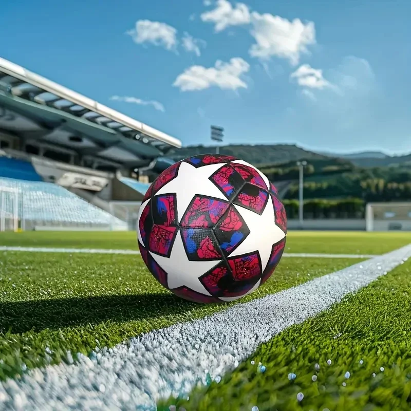 1 قطعة كرة القدم حجم 5 ارتداء مقاومة دائم لينة بولي PU كرة القدم في الهواء الطلق التدريب سلس كرة القدم مجموعة التدريب لعبة الإمدادات #4