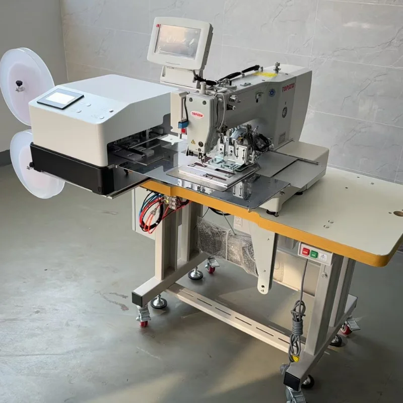 ATV&UTVTOPSEW TS-2210-VC-D High Efficiency Velcro Attaching Machine Integrated Hook and Loop Fast Sewing Velcro Machine