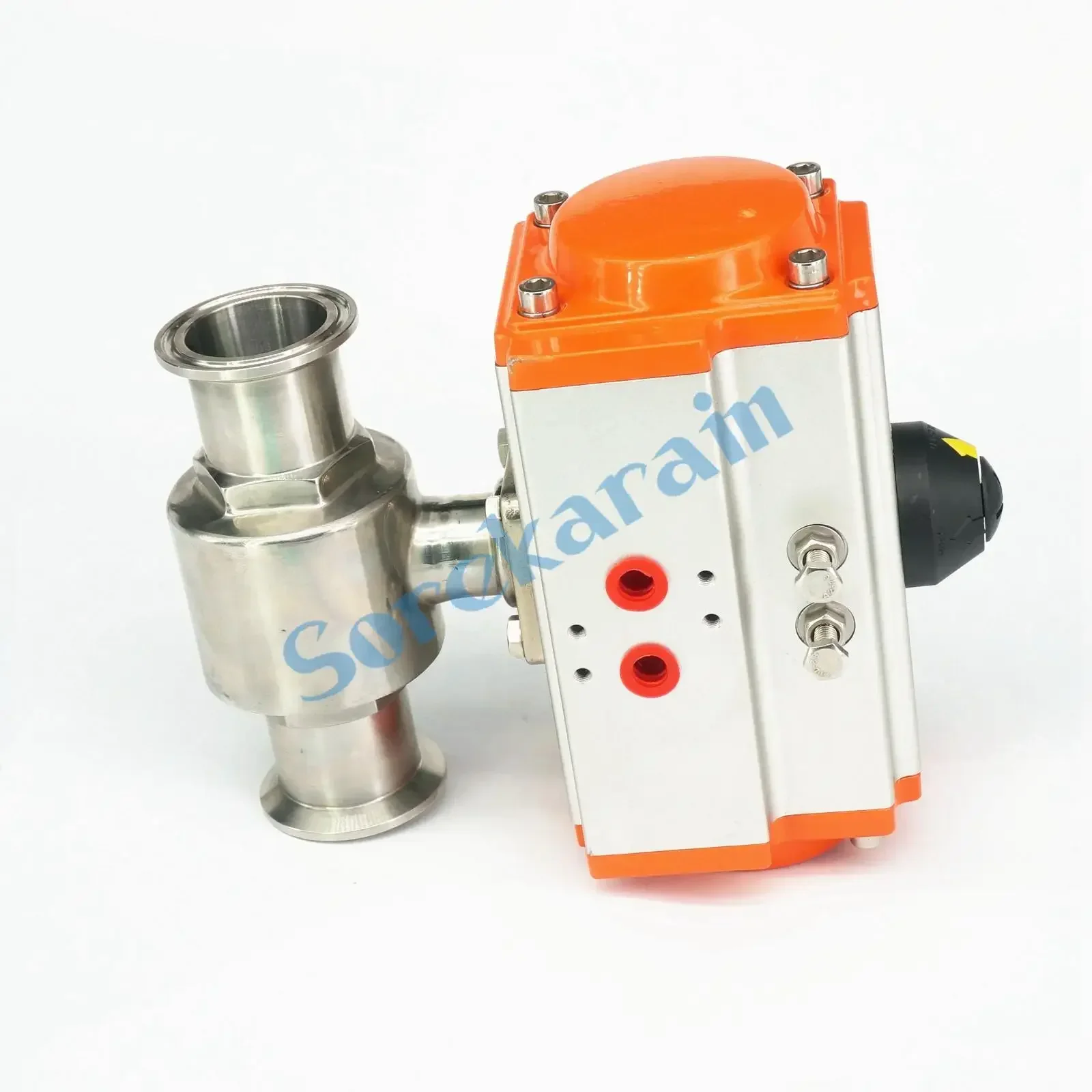 

0,5 "1,5" 2" Tri Clamp 304/316 Нержавеющий санитарный пневматический шаровой кран с наконечником