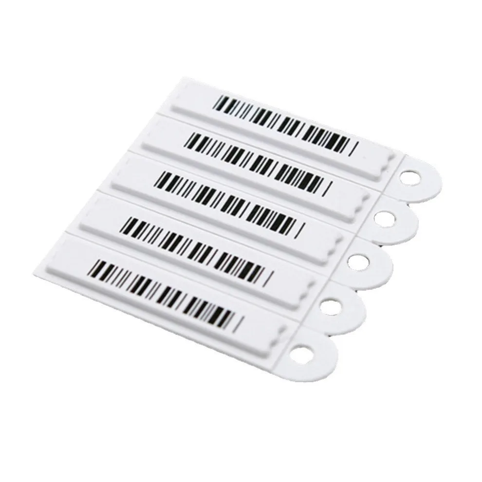 1000 Pieces  Jewelry Anti-Theft Label 58Khz Anti-Theft Barcode Label