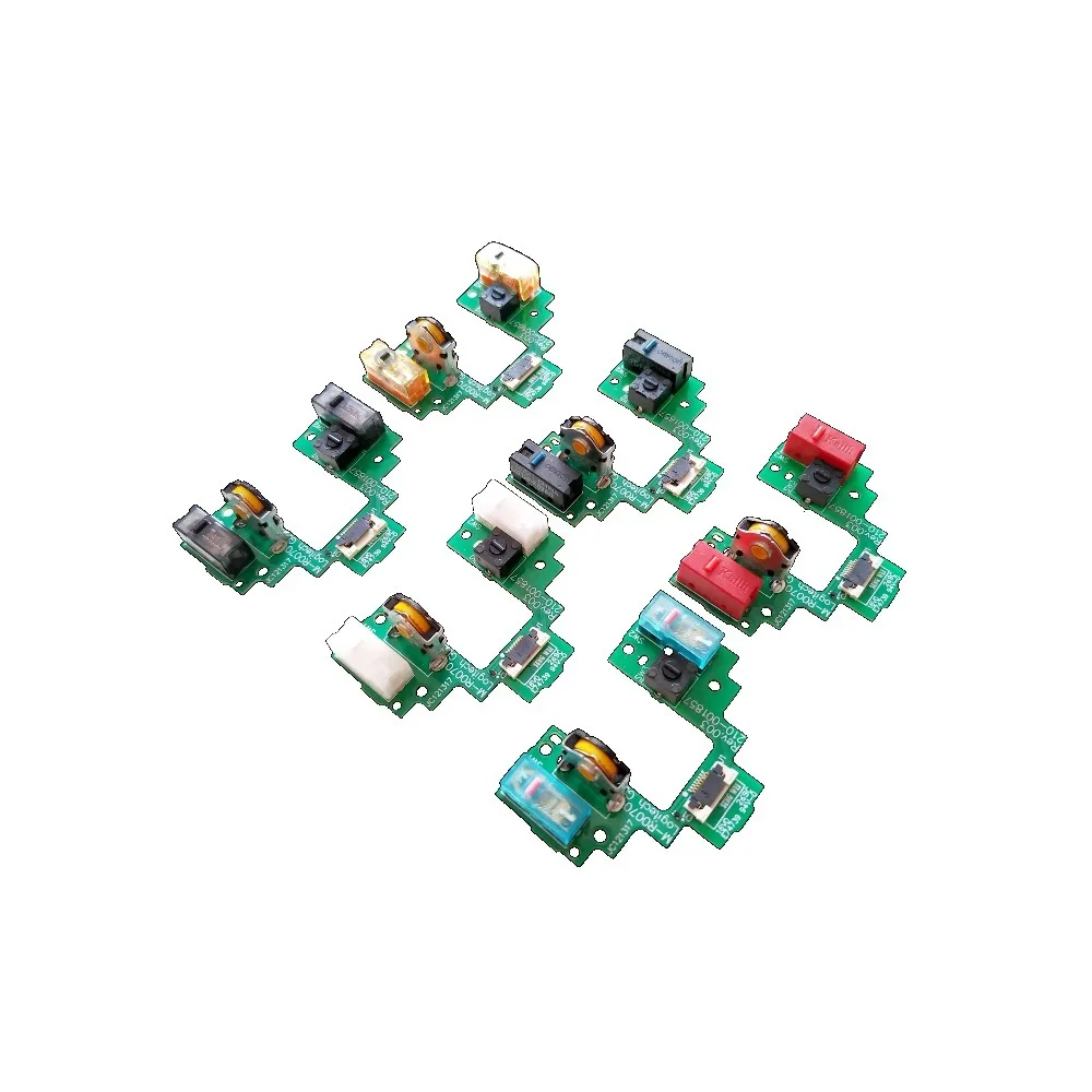 Welded PCB Board Button Silent Micro Switch for Logitech G Pro Wireless Mouse Soldered Motherboard with Gold Mouse Encoder Code