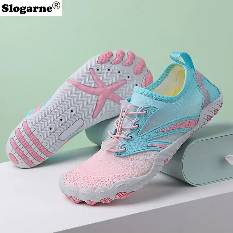 

Women's Beach Shoes Men Water Aqua Shoes Unisex Sneakers Qucky Dry Barefoot Upstream Surfing Slippers Boy Swimming Wading Shoes