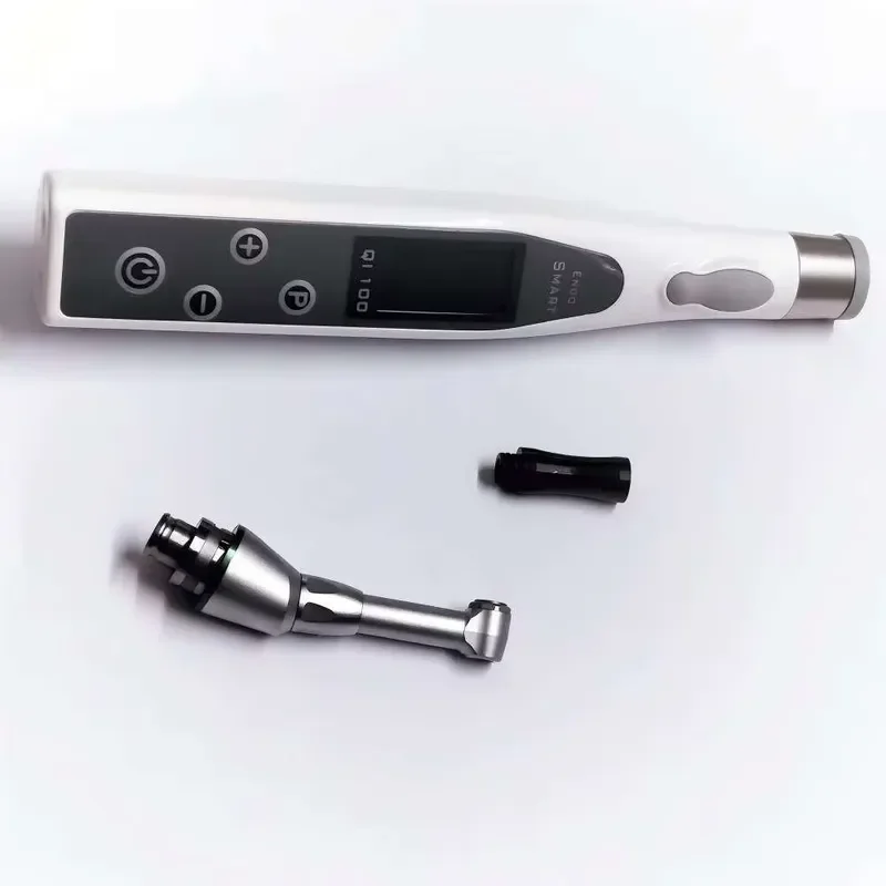 Electric Dental Handset 360 Degree Rotary Button Reverse Angle Adjuster White