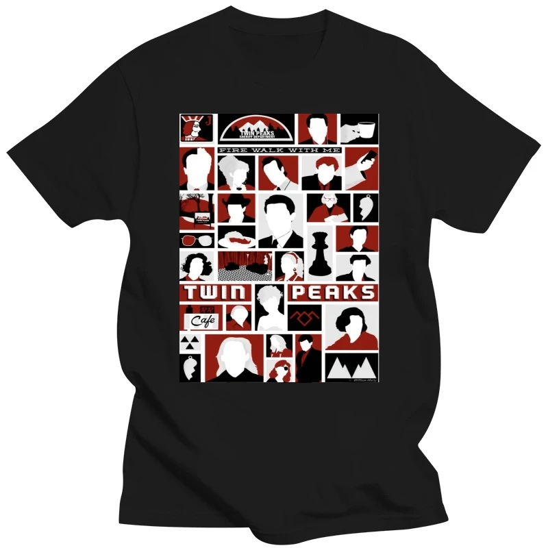 T-SHIRT TWIN PEAKS SERIE TV CULT LAURA PALMER DAVID LYNCH - 1 - S-M-L-XL-2XL-3XL