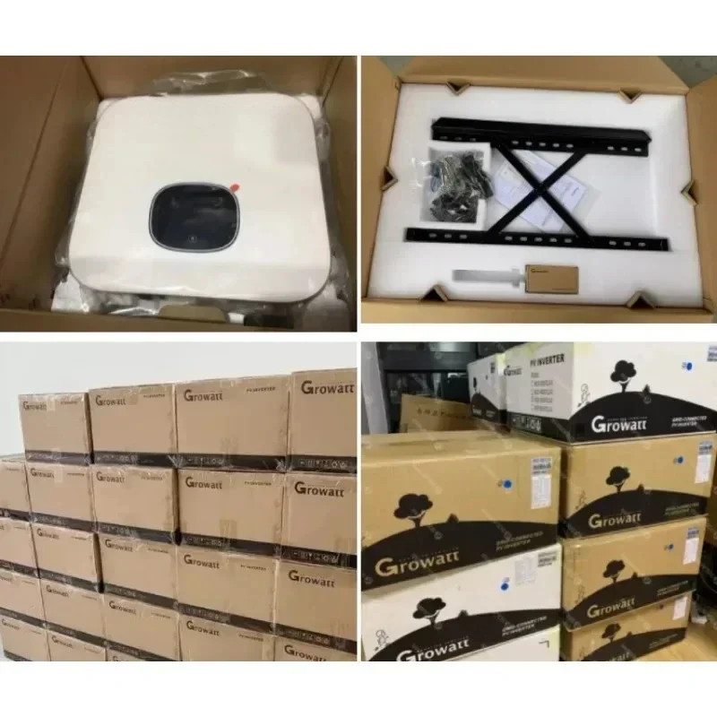 Growatt MOD 15KW على الشبكة العاكس 3 المرحلة العاكس نظام الطاقة الشمسية الهجين المنزل