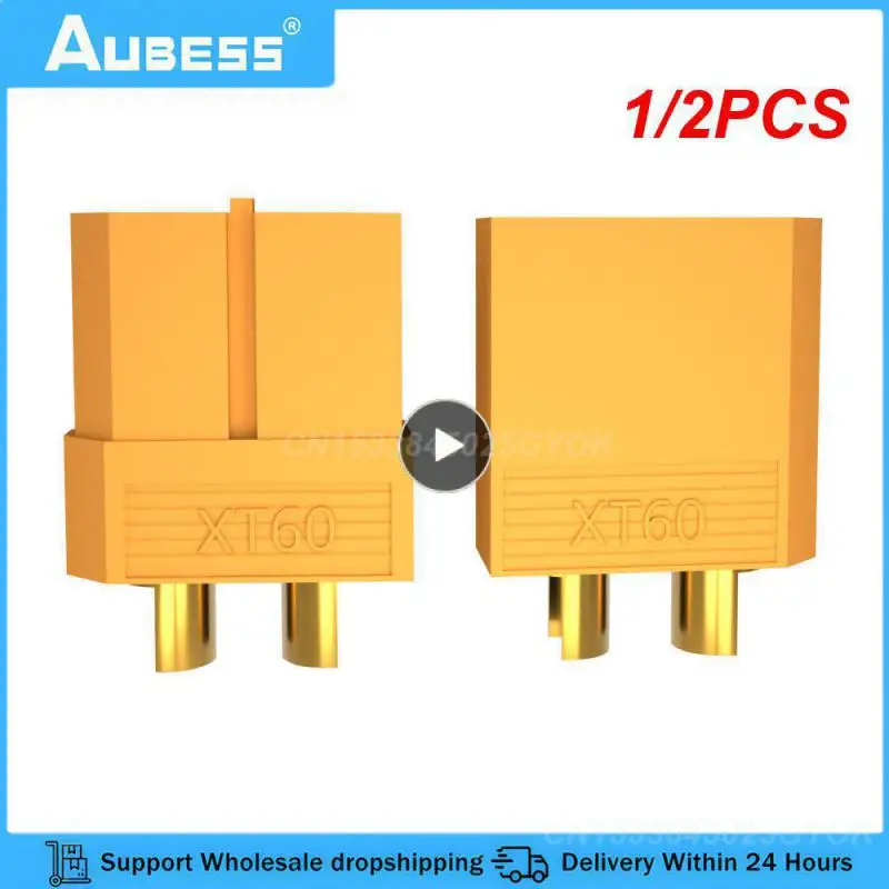 

1/2 шт. простые в использовании мужские и женские разъемы, удобные высококачественные бриллианты Xt60, широкое применение, прочный Мультикоптер