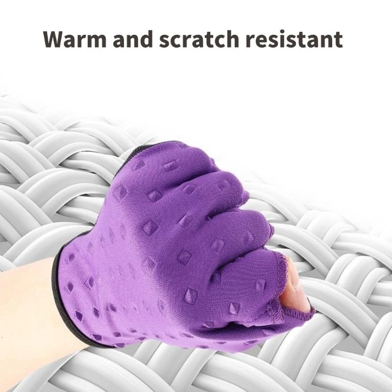 水トレーニング水泳手袋水かき付き手袋調節可能で簡単に着用でき、プールでの抵抗を軽減します子供用水泳用品