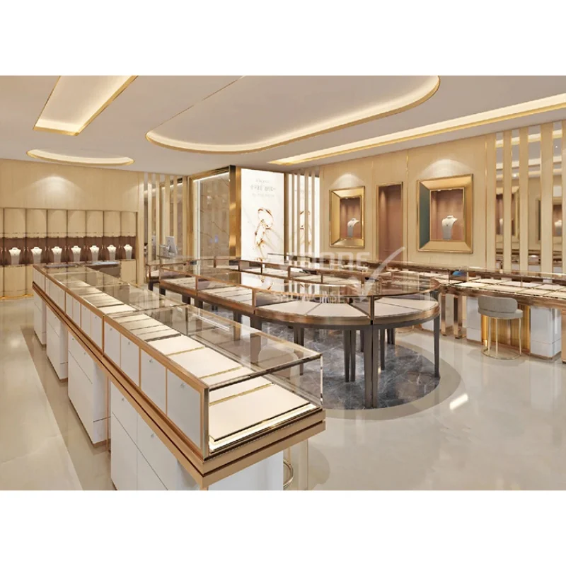 

Индивидуальный заказ. Роскошная современная витрина для ювелирного магазина, стеклянная стойка-витрина для демонстрации украшений, мебель для шоурума, демонстрационный шкаф-стеллаж.