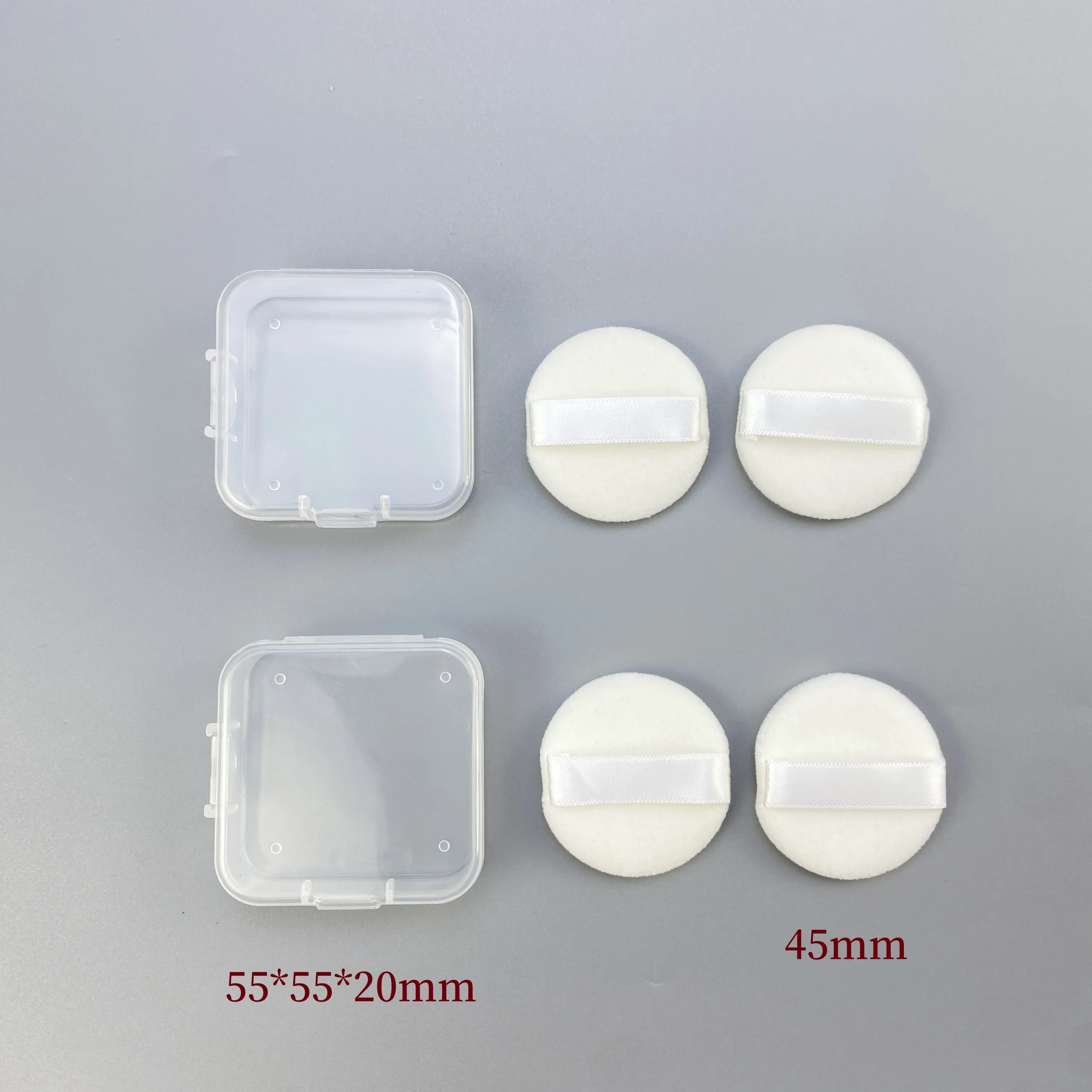 25 30 35 40 45 مم نفخة دائرية صغيرة فائقة النعومة منتفخة مسحوق فضفاضة