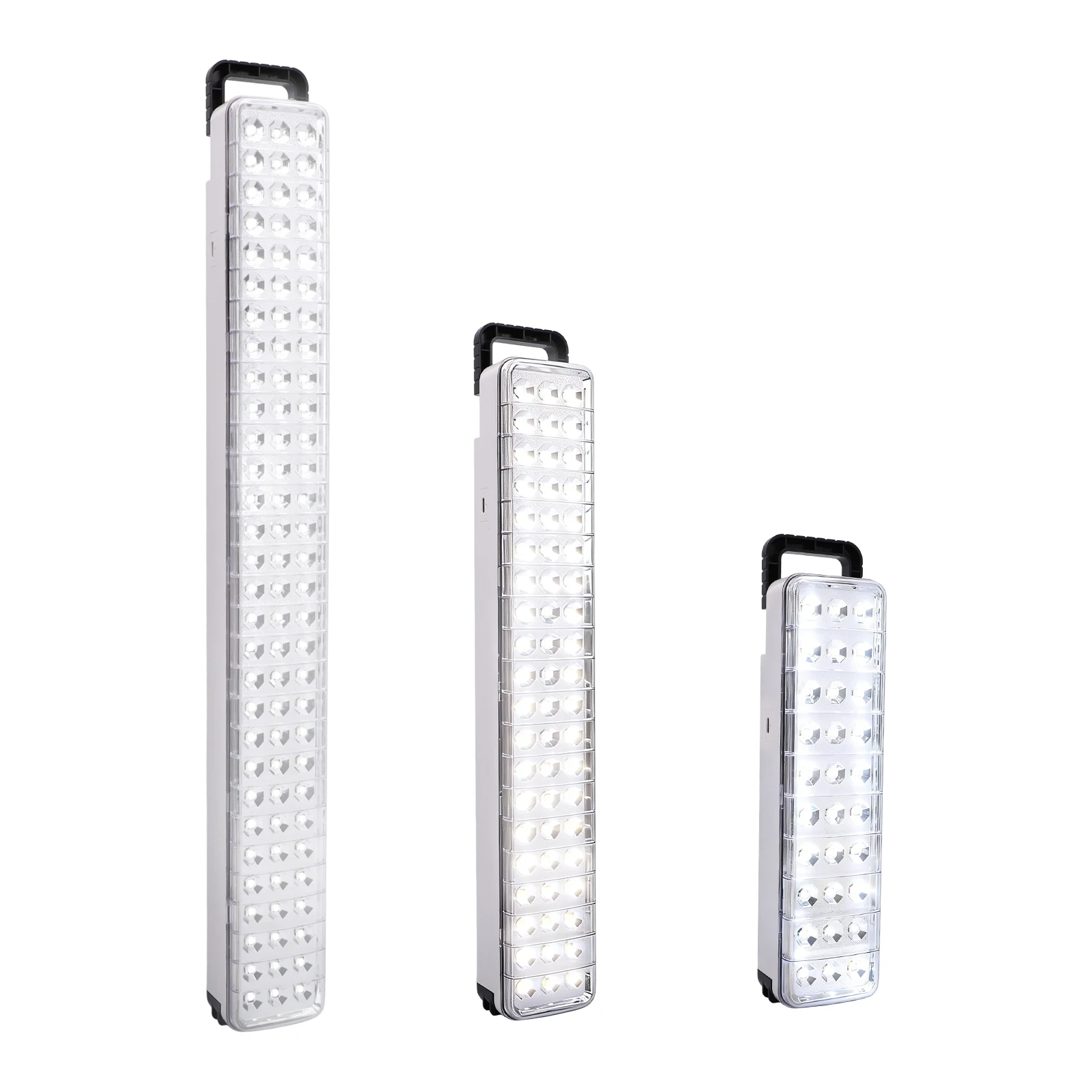 Rechargeable Emergency Light LED Camping Light 2 Brightness Levels Wall Mount Handheld Portable for Home Outdoor Night Market
