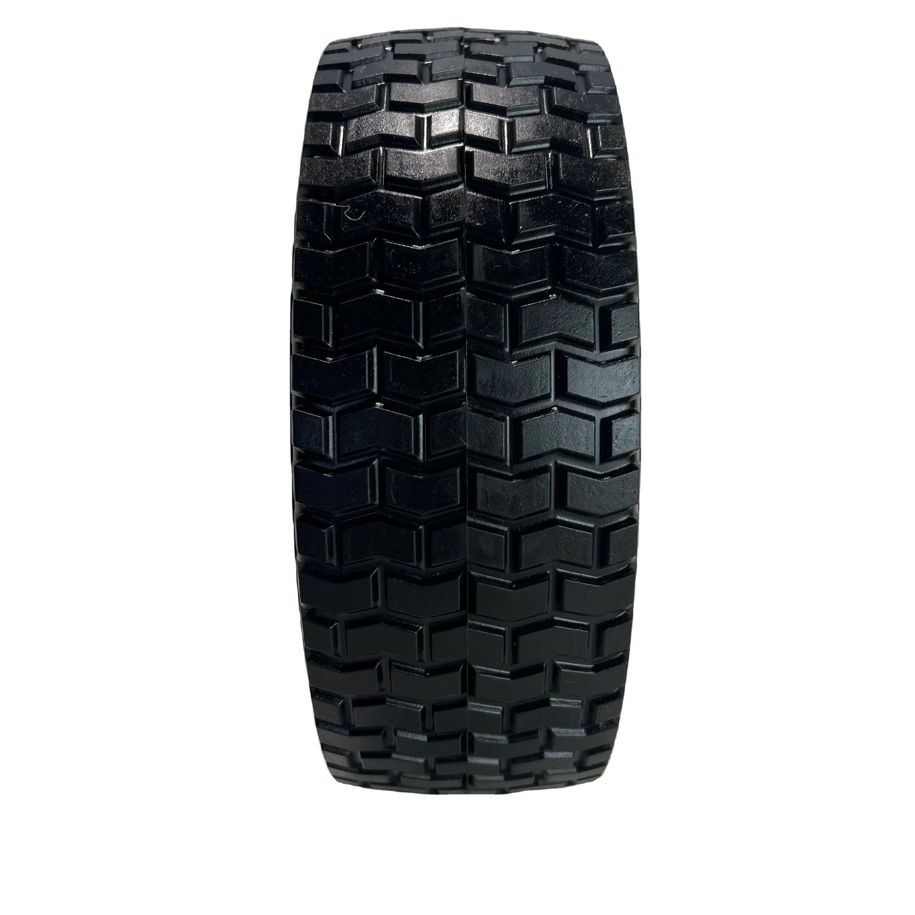 Pneu sem plano de 13 polegadas 13x5.00-6 Roda sólida de espuma PU para carrinho de mão de cortador de grama