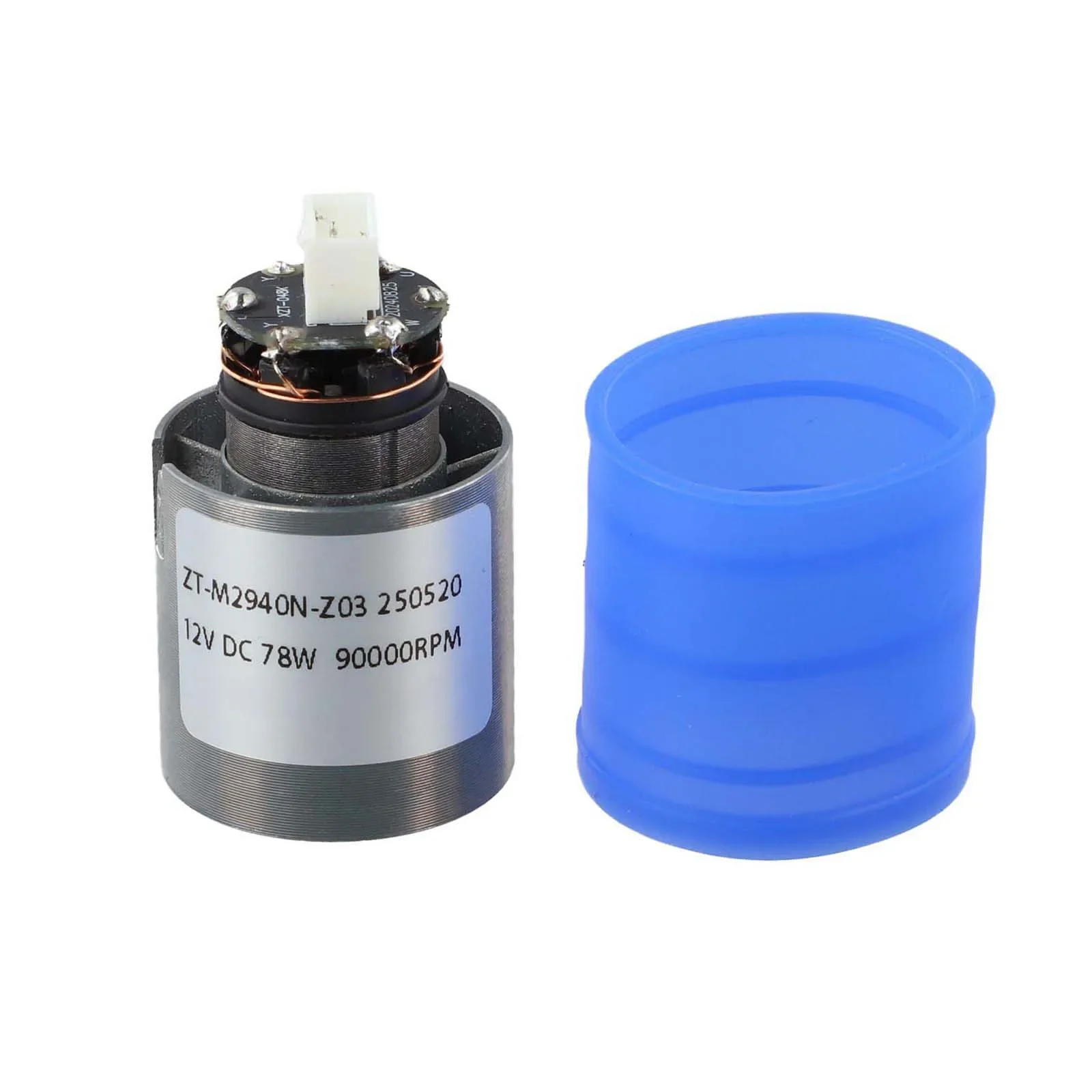 High Speed Brushless DC Motor 12V Turbofan Type Motor for Quiet and Efficient Cooling in Compact and Industrial Applications