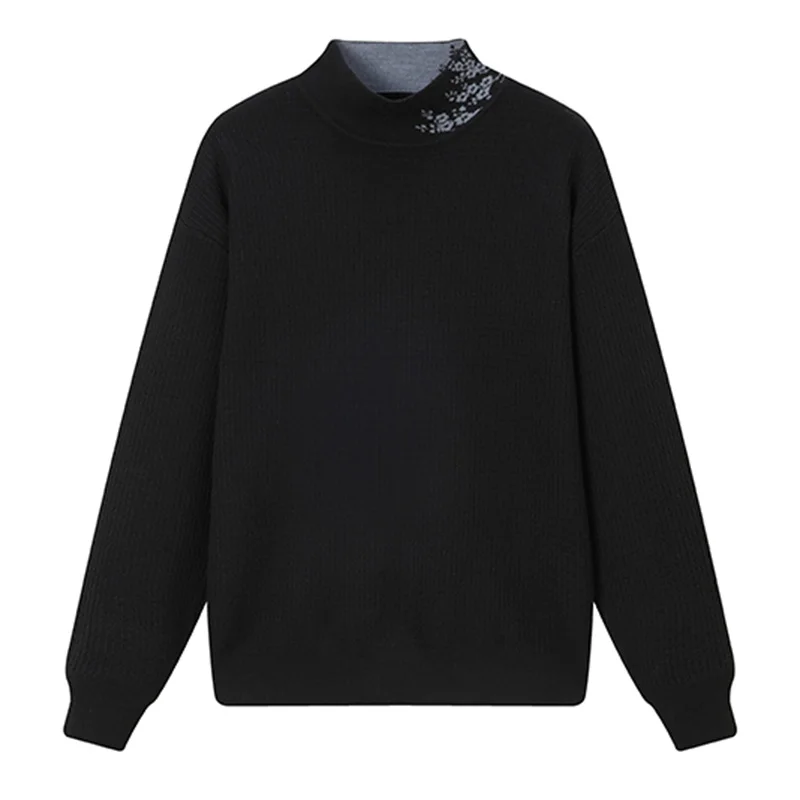 

Turtlenext Pullovers Men Sweater Long Sleeve Exquisite Wool 7% Winter Quality Soft Comfortable Elastic Knitted Sueters De Hombre