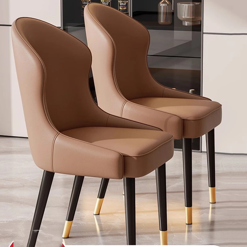 

Modern Minimalist Dining Chair Luxury Italian European Designer Dining Chairs Trendy Bedroom Sedie Sala Da Pranzo Furniture