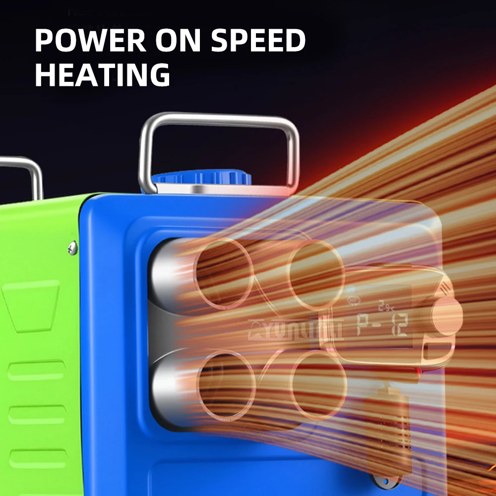 2027 High-power 12KW parking heater 0.2-0.4L/H Household Outdoor 12V 24V 220V Universal Diesel Heater
