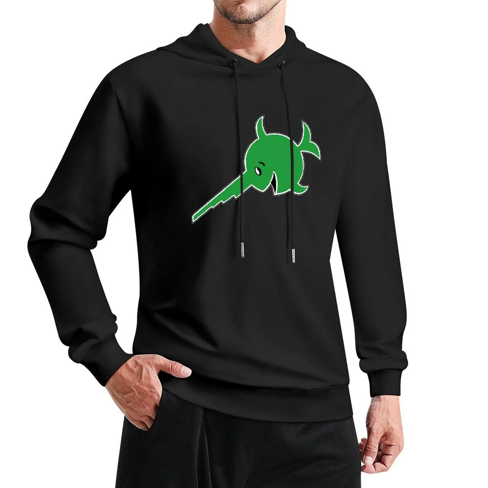 

EMBLEM 9TH U-BOAT FLOTILLA KRIEGSMARINE DASBOOT LAUGHING SWORDFISH Pullover Hoodie mens clothing korean clothes hoodie oversize