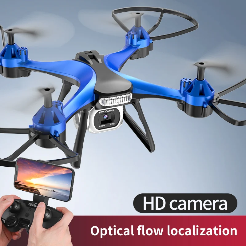 

DWI drones with HD Dual Camera professional Optical Flow Foldable Helicopter Aircraft rc fpv Quadcopter Dron Children toy gif