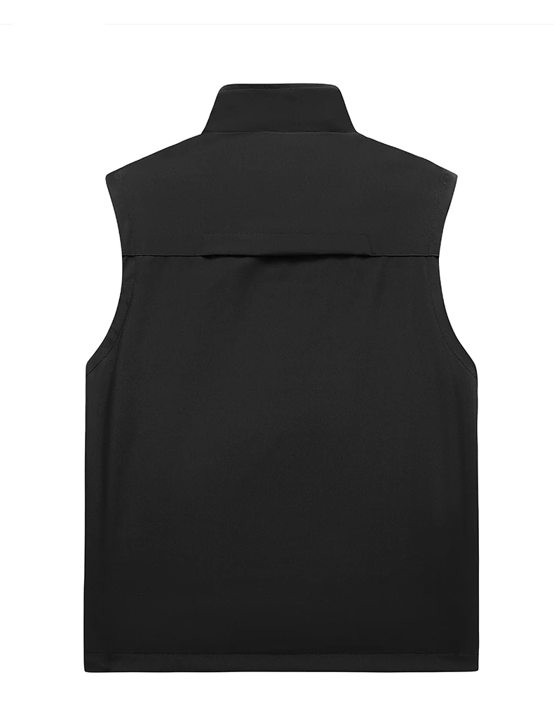 LNGXO Herren- und Damen-Anglerweste, Arbeitsweste mit mehreren Taschen für Herbst, Frühling, Outdoor-Sport, Wandern, Camping, Angelbekleidung – Detail 18