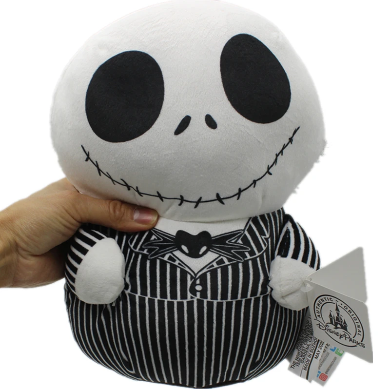 Disney 30cm The Nightmare Before Christmas Jack Skellington Plush Toys Doll Skull Jake Plush Stuffed ToyS Valentine's Plush